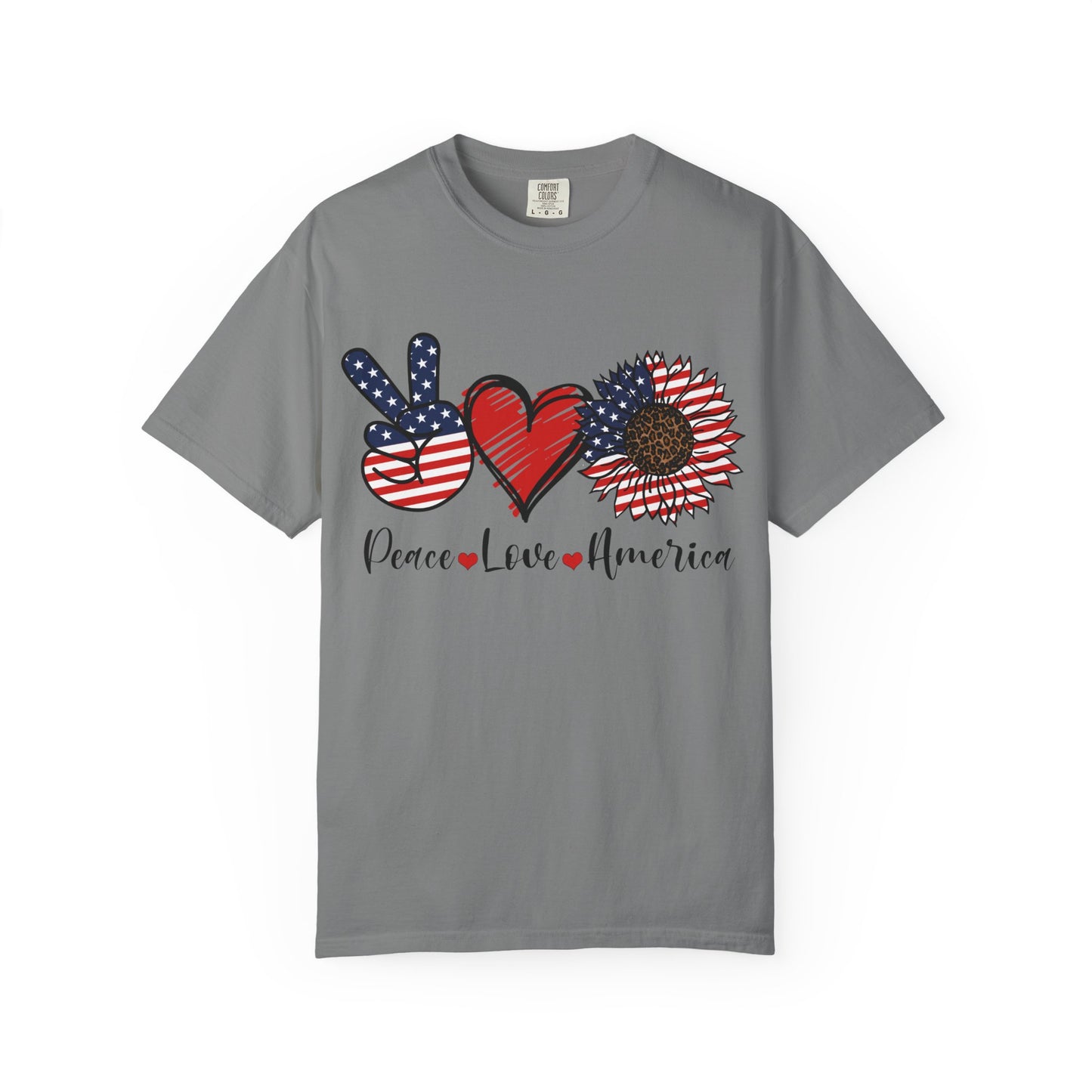Peace. Love. America. With a Lil’ Wild Side Tee
