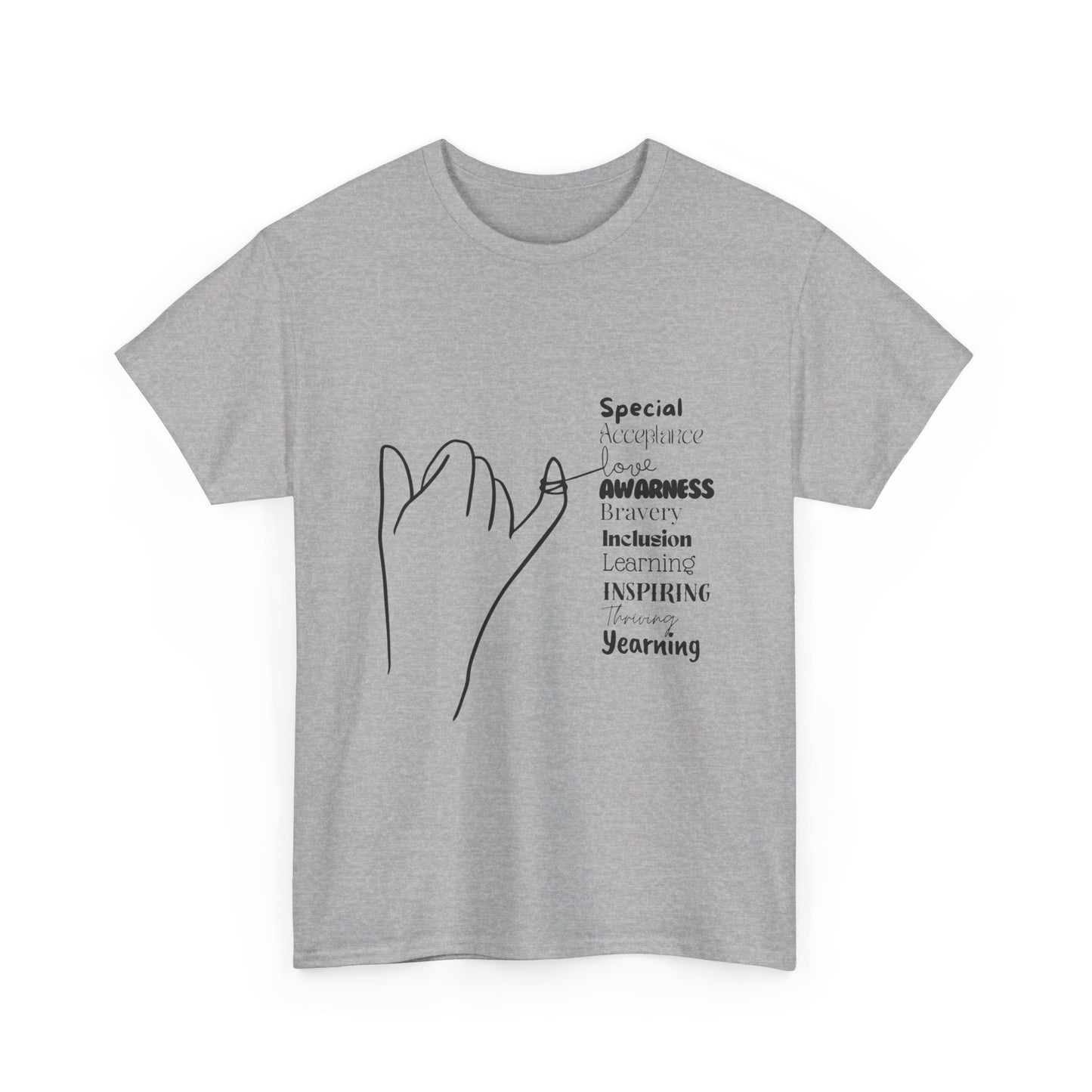SalAbility Brave Adult Shirt: Acceptance and Love