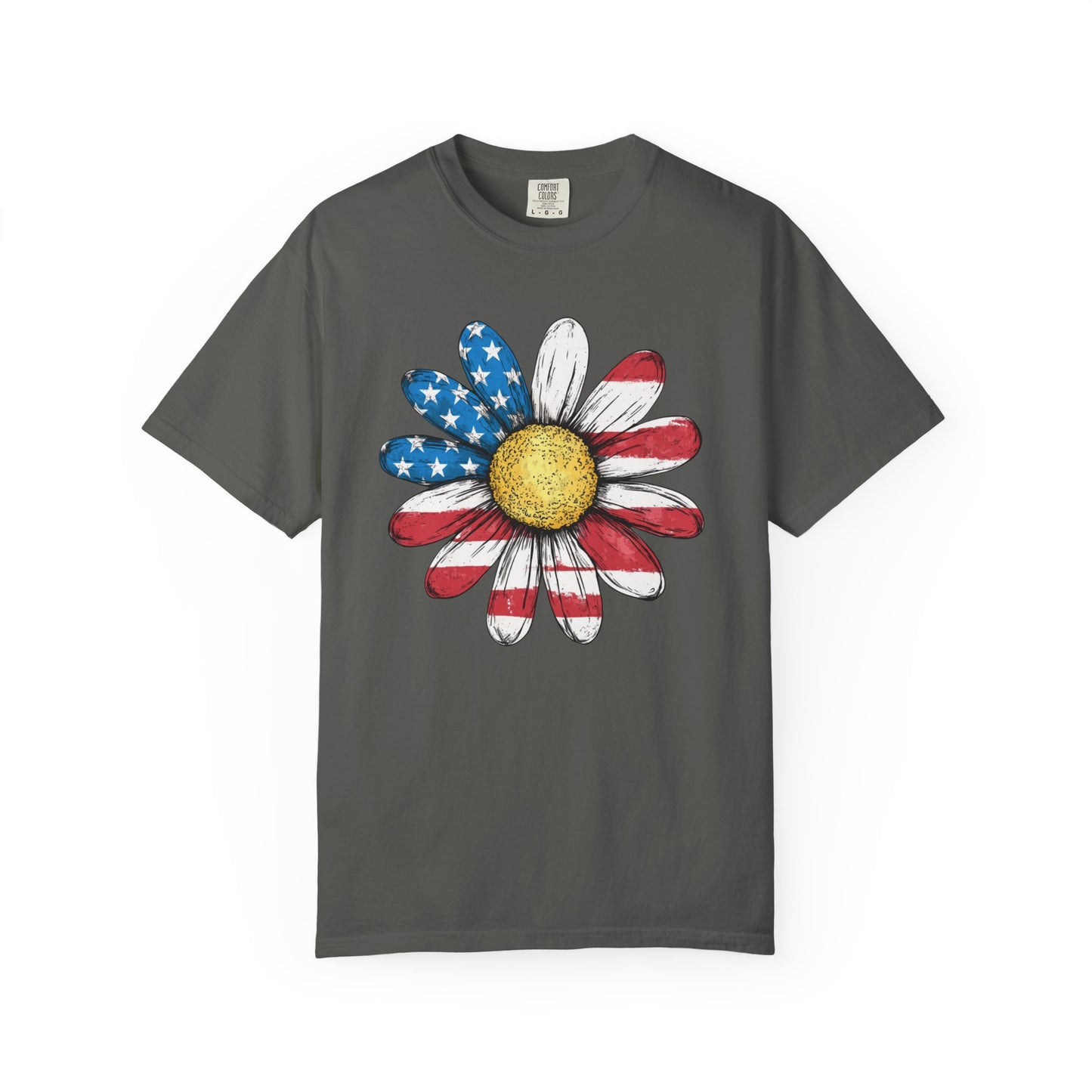 Patriotic Sunflower Tee