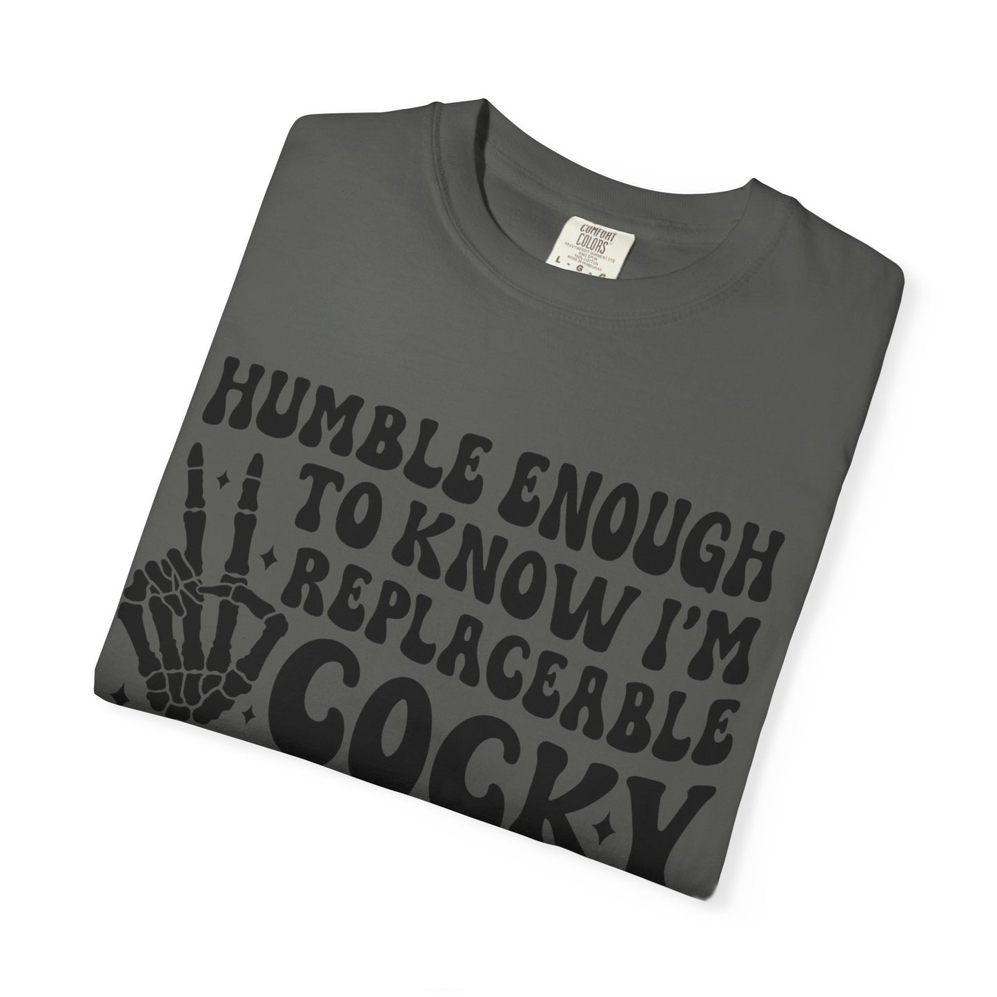 Funny Humble Cocky Skeleton Tee