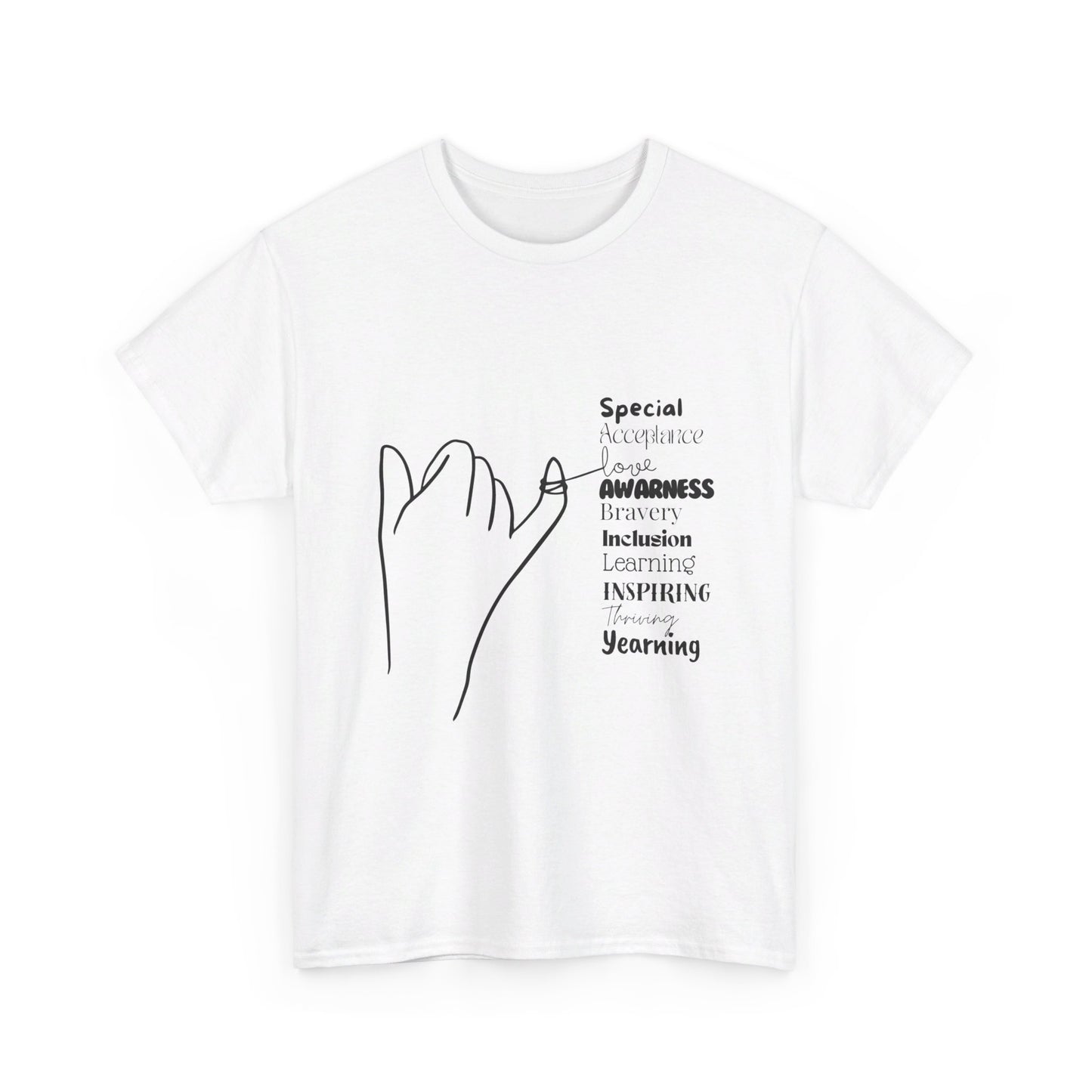 SalAbility Brave Adult Shirt: Acceptance and Love