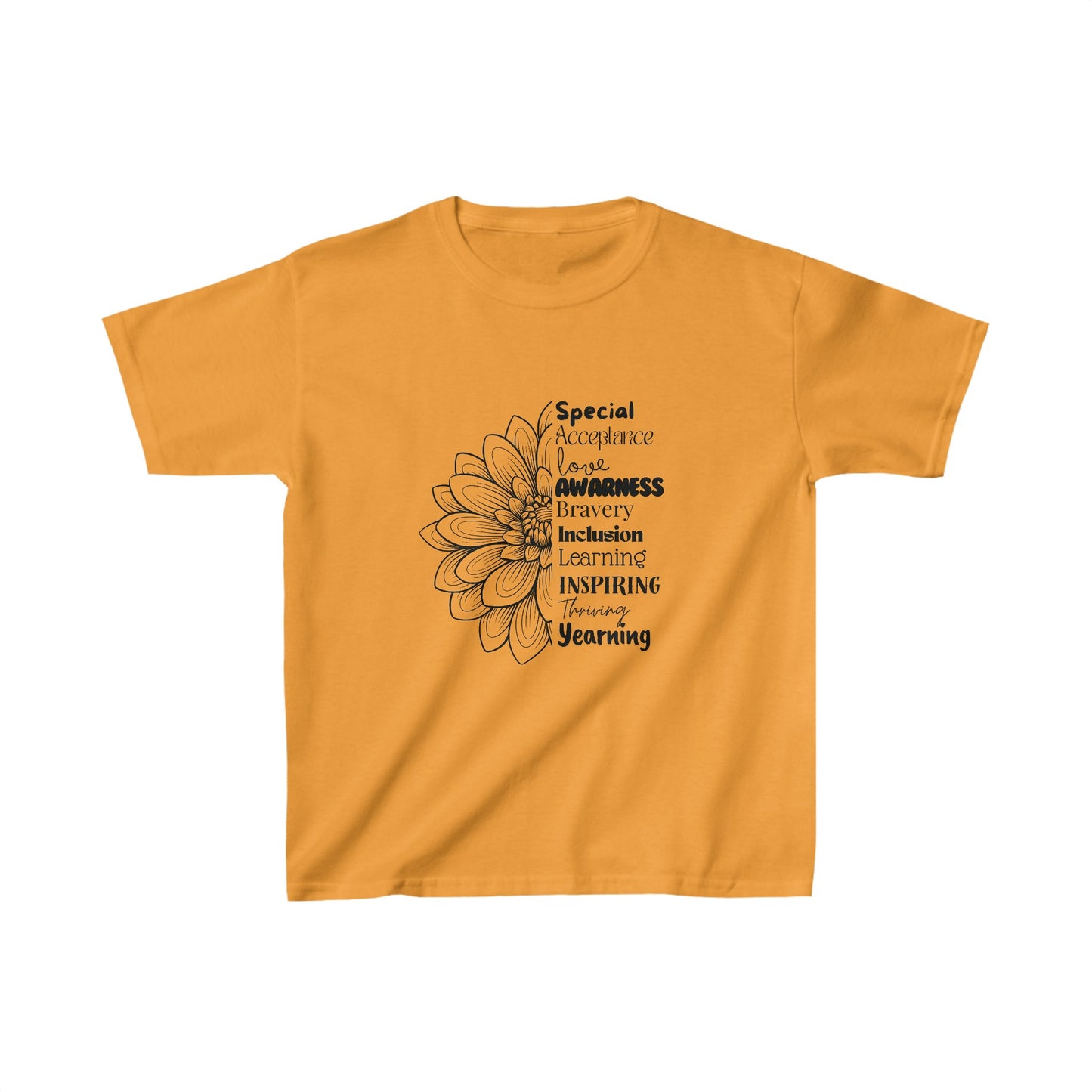 Kids Tee - SalAbility Determination Shirt for Awareness and Learning
