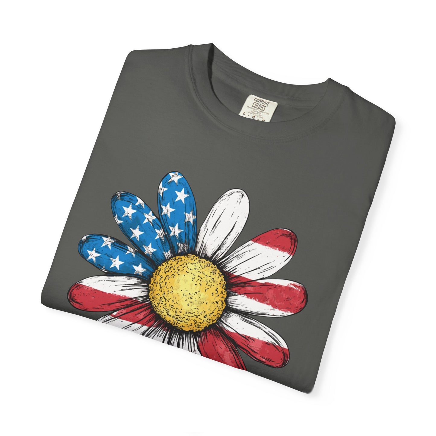 Patriotic Sunflower Tee
