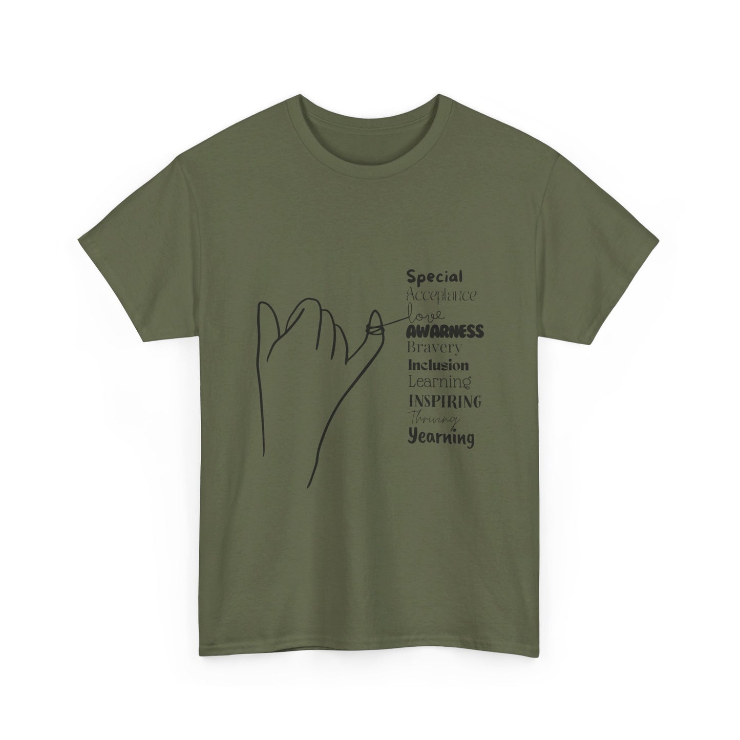 SalAbility Brave Adult Shirt: Acceptance and Love