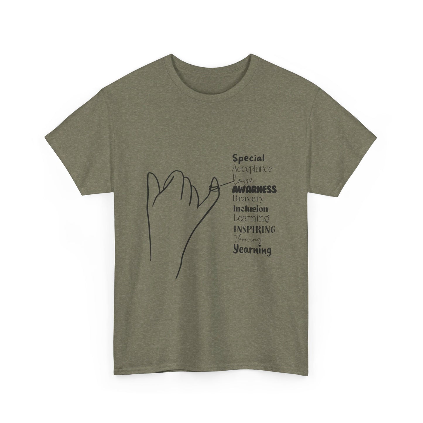 SalAbility Brave Adult Shirt: Acceptance and Love