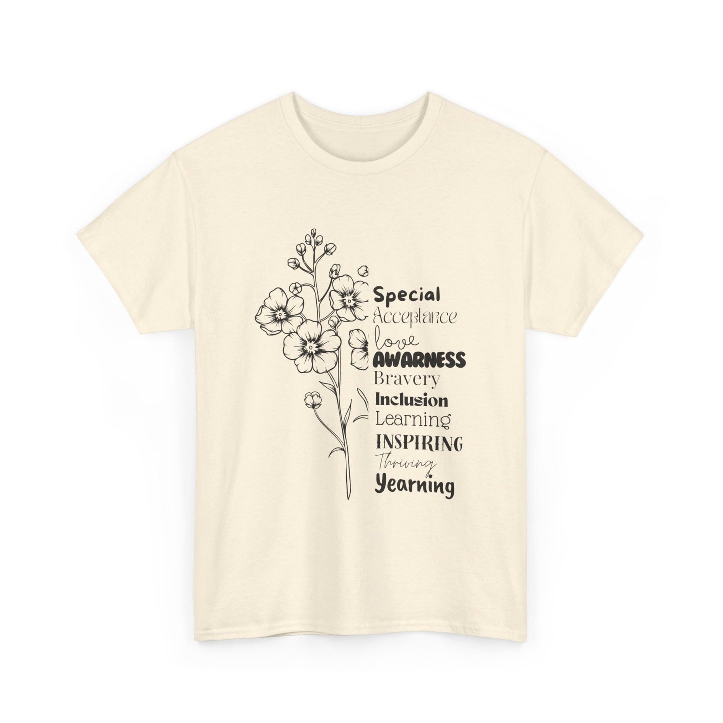 SalAbility Courageous Adult Tee: Bravery and Inclusion