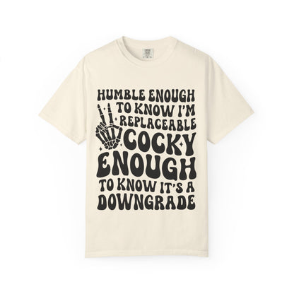 Funny Humble Cocky Skeleton Tee
