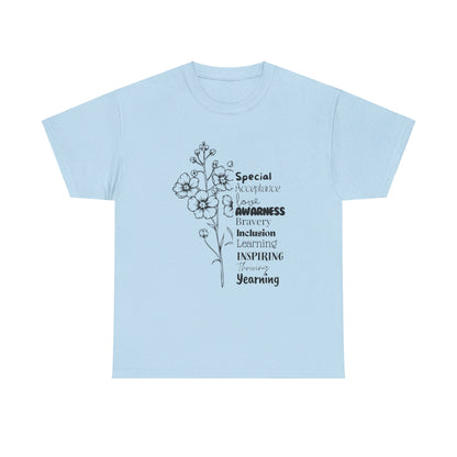 SalAbility Courageous Adult Tee: Bravery and Inclusion