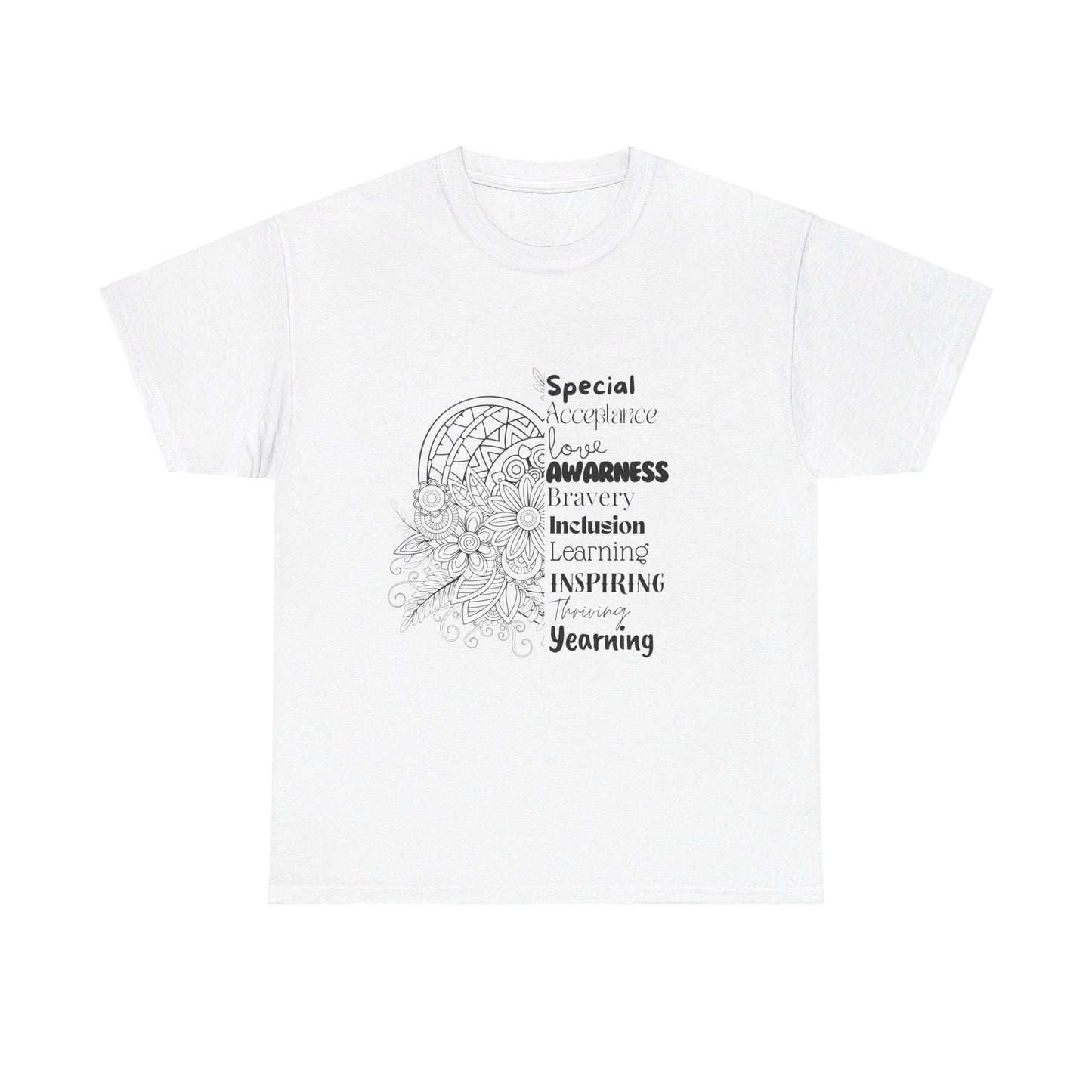 SalAbility Inspiration Adult Shirt: Bravery and Love