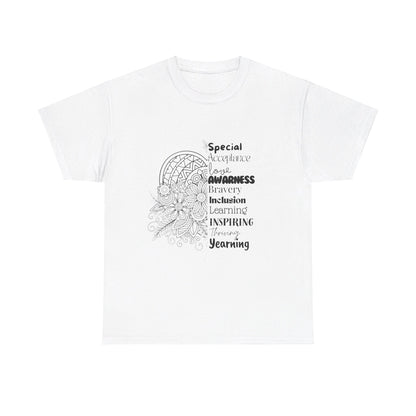 SalAbility Inspiration Adult Shirt: Bravery and Love