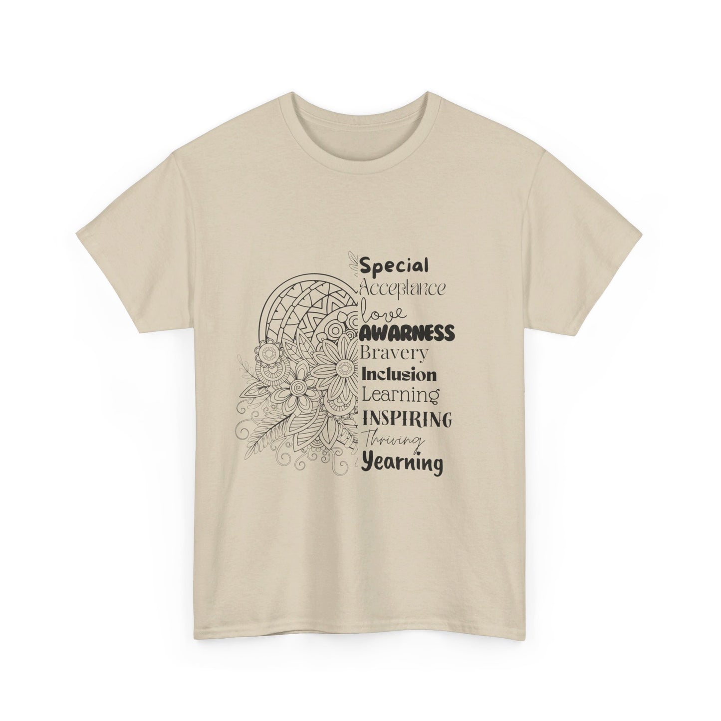 SalAbility Inspiration Adult Shirt: Bravery and Love