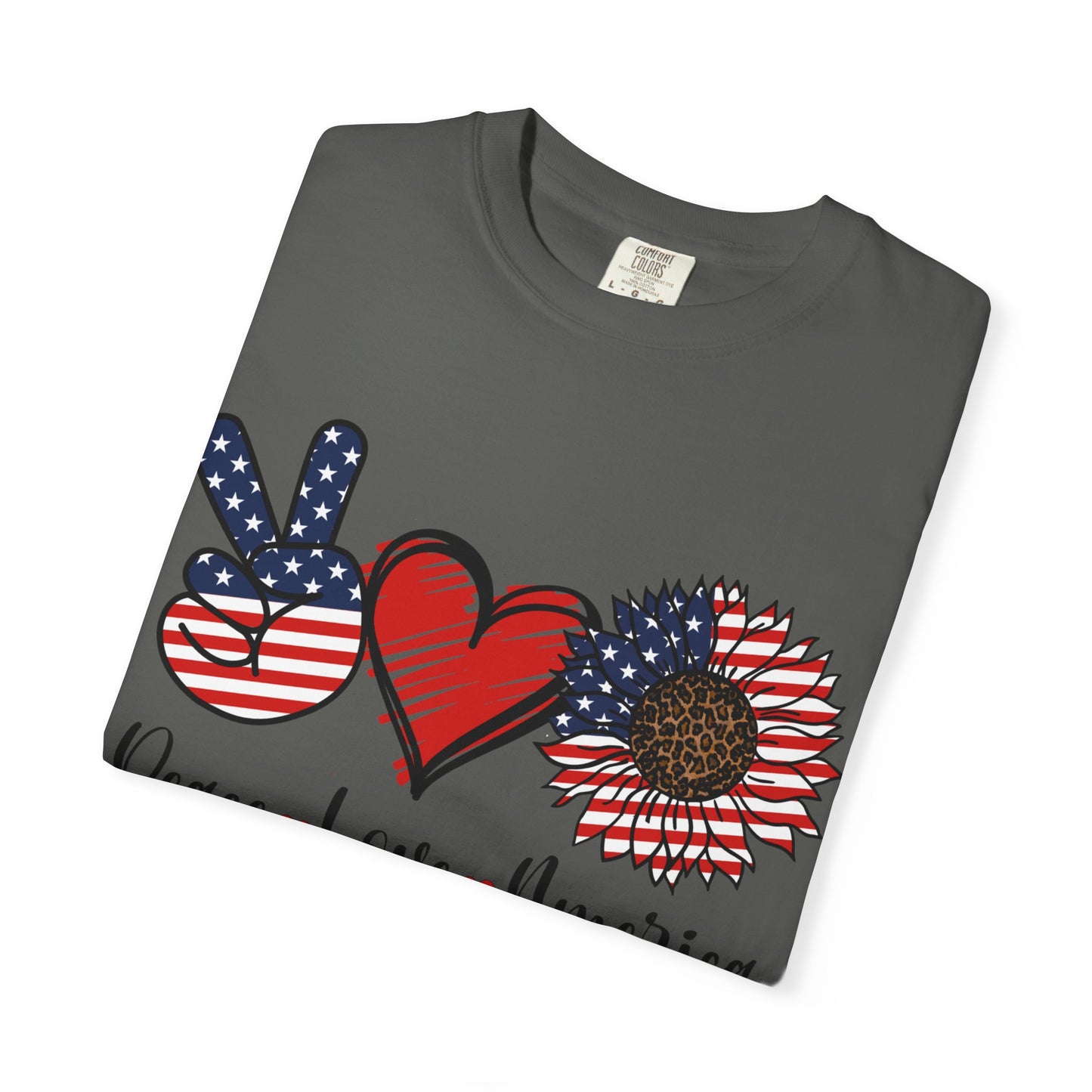 Peace. Love. America. With a Lil’ Wild Side Tee