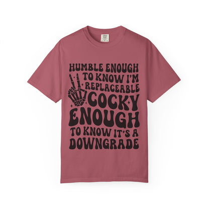 Funny Humble Cocky Skeleton Tee