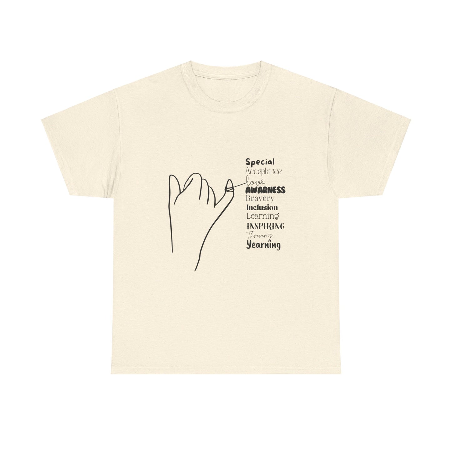 SalAbility Brave Adult Shirt: Acceptance and Love