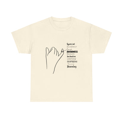 SalAbility Brave Adult Shirt: Acceptance and Love