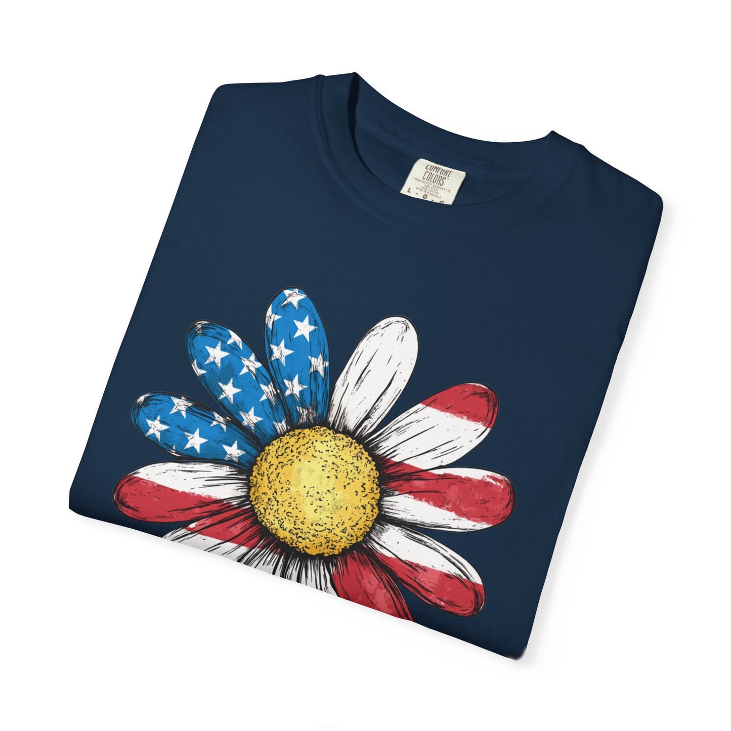 Patriotic Sunflower Tee