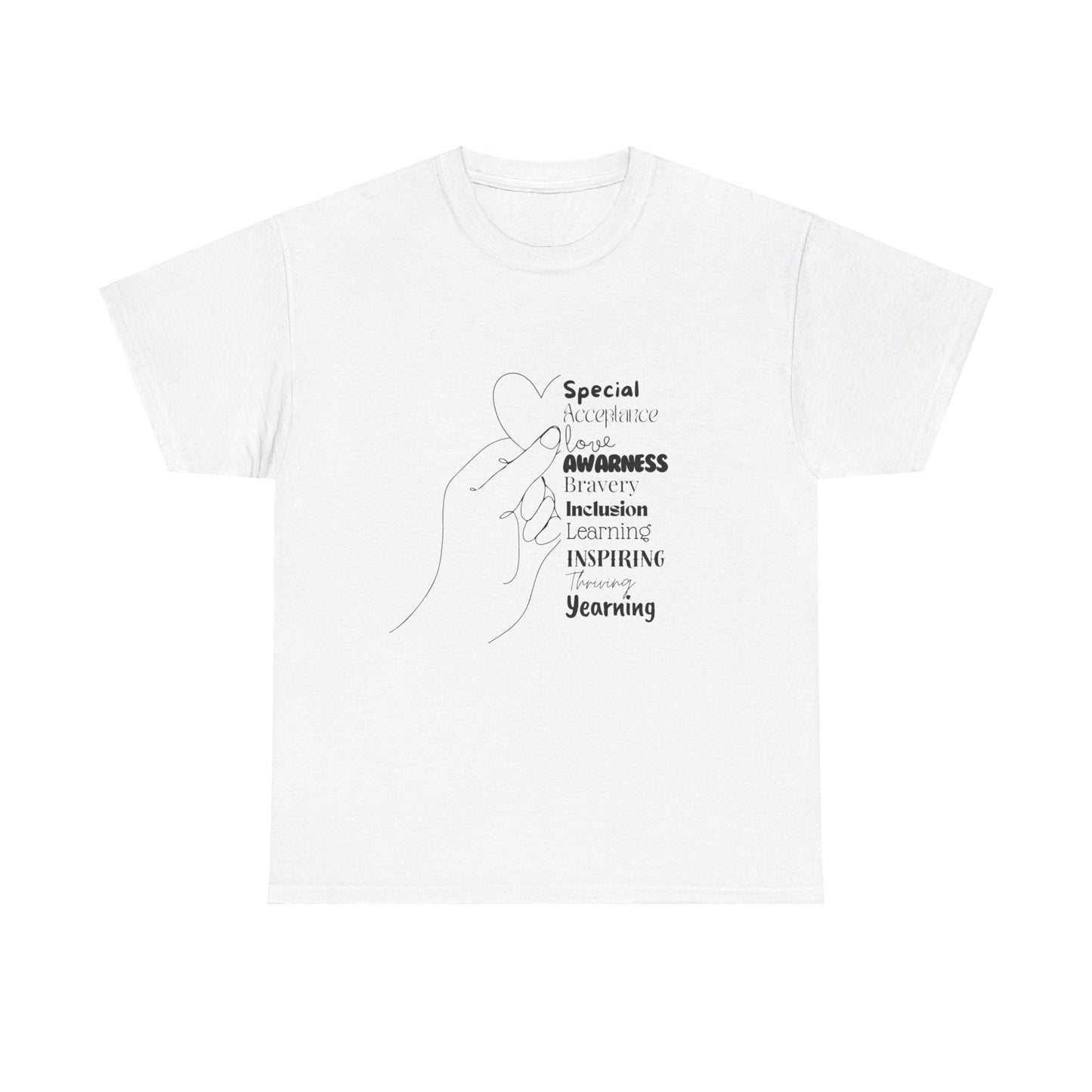 SalAbility Spirit Adult Shirt: Awareness and Inclusion