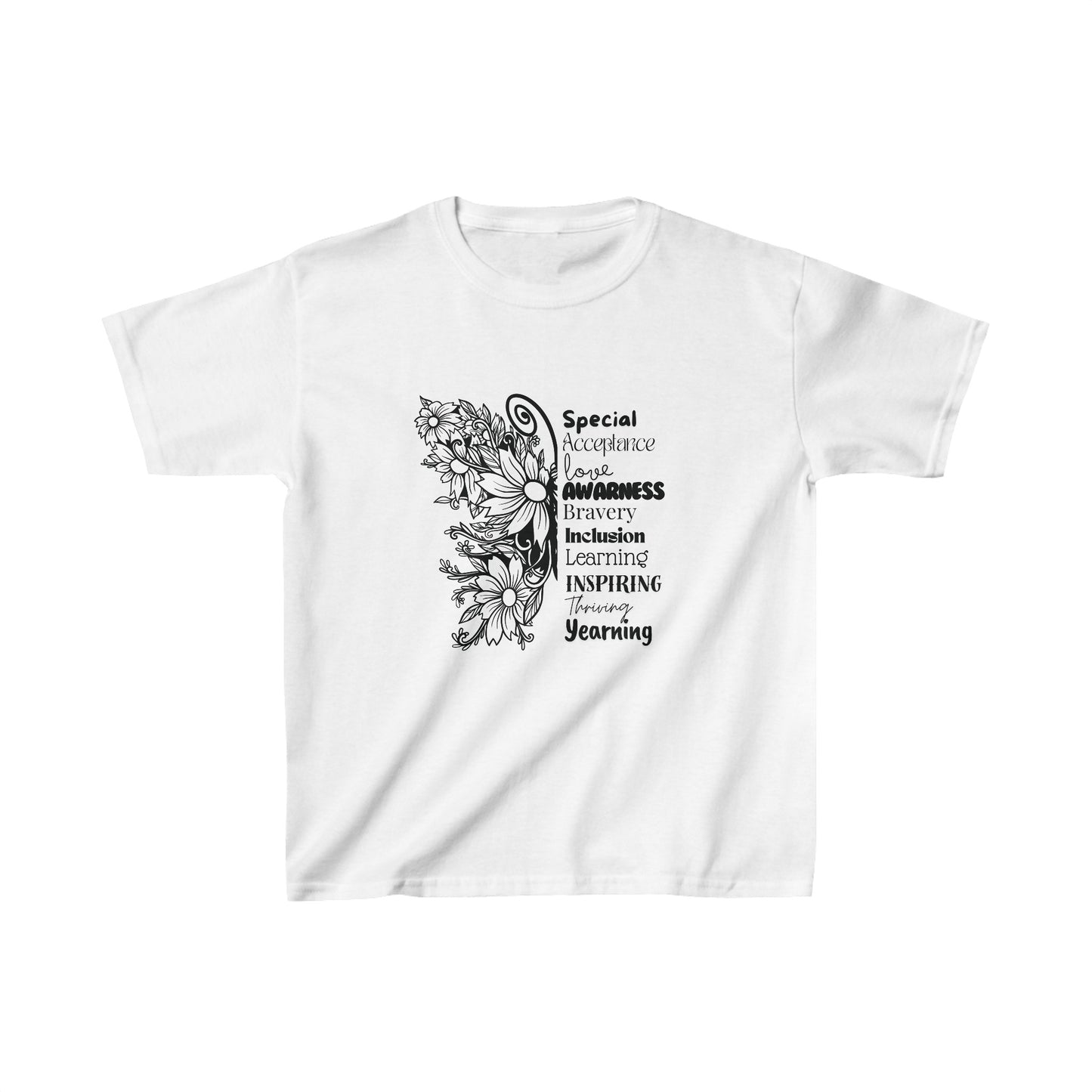 Kids Tee- SalAbility Empowerment Tee for Acceptance