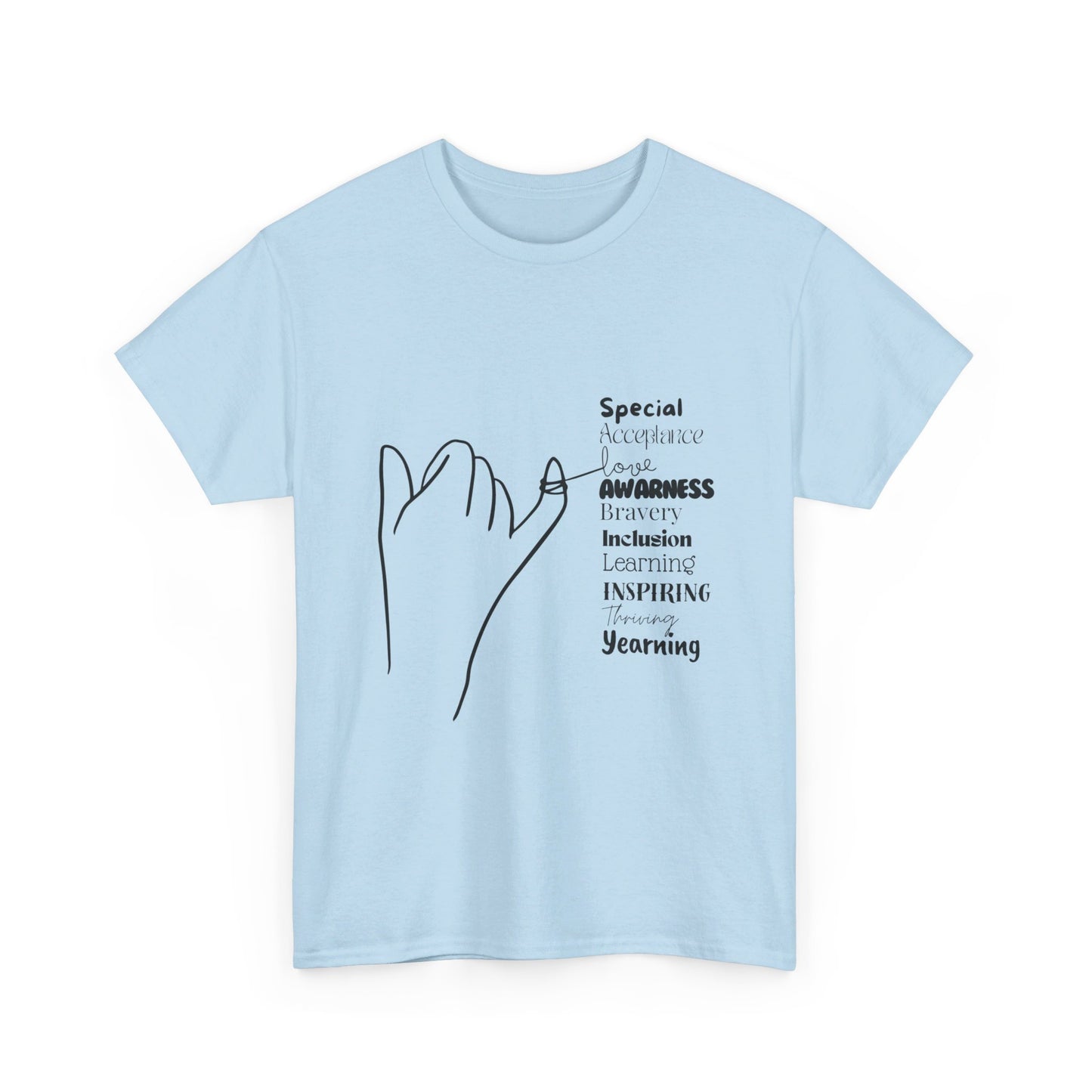 SalAbility Brave Adult Shirt: Acceptance and Love