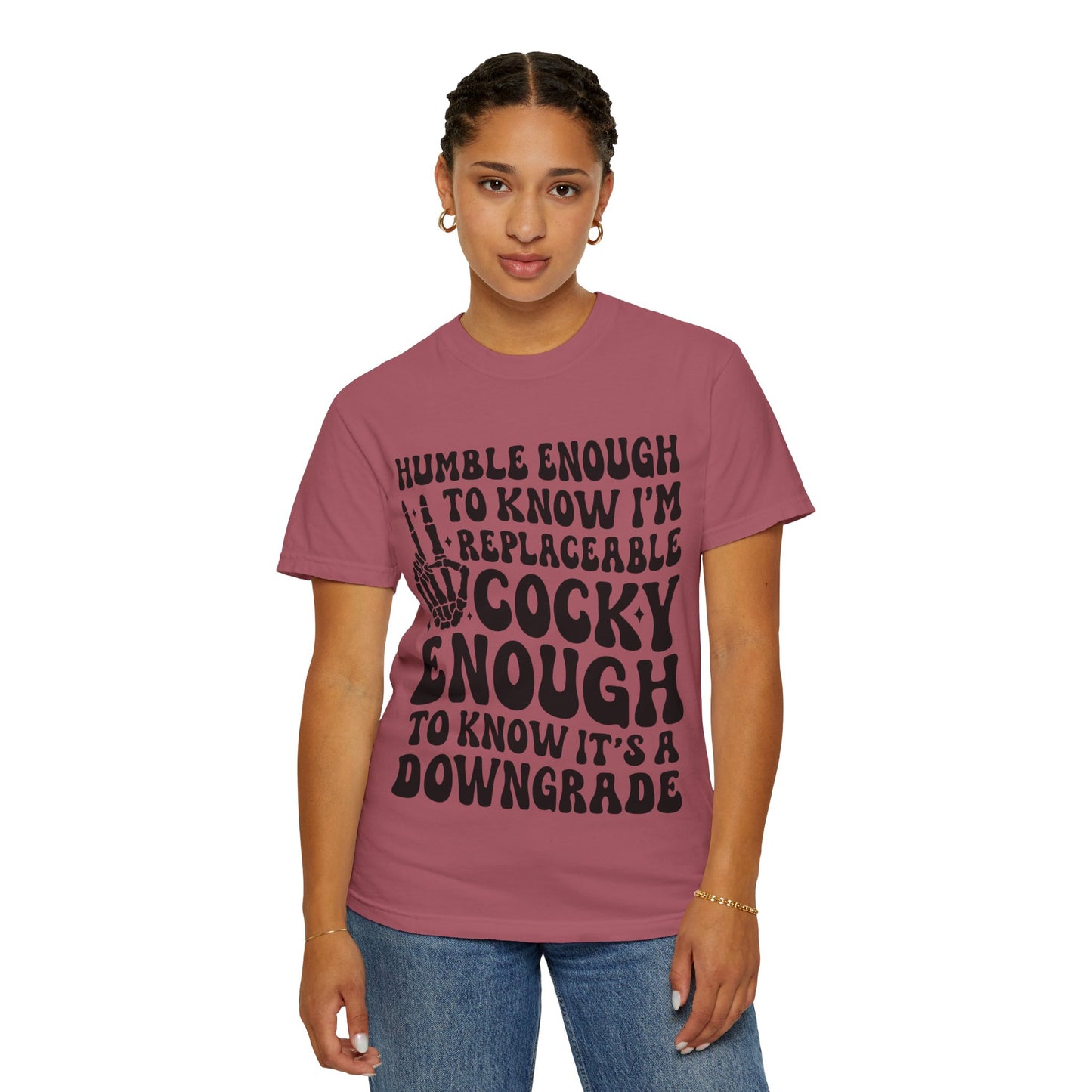 Funny Humble Cocky Skeleton Tee