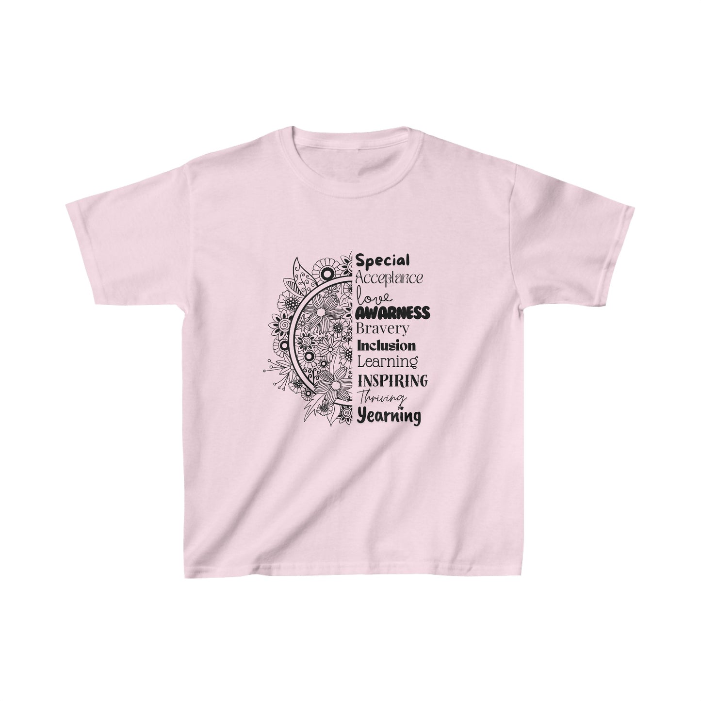 Kids Tee: SalAbility Triumph Shirt for Bravery and Inclusion