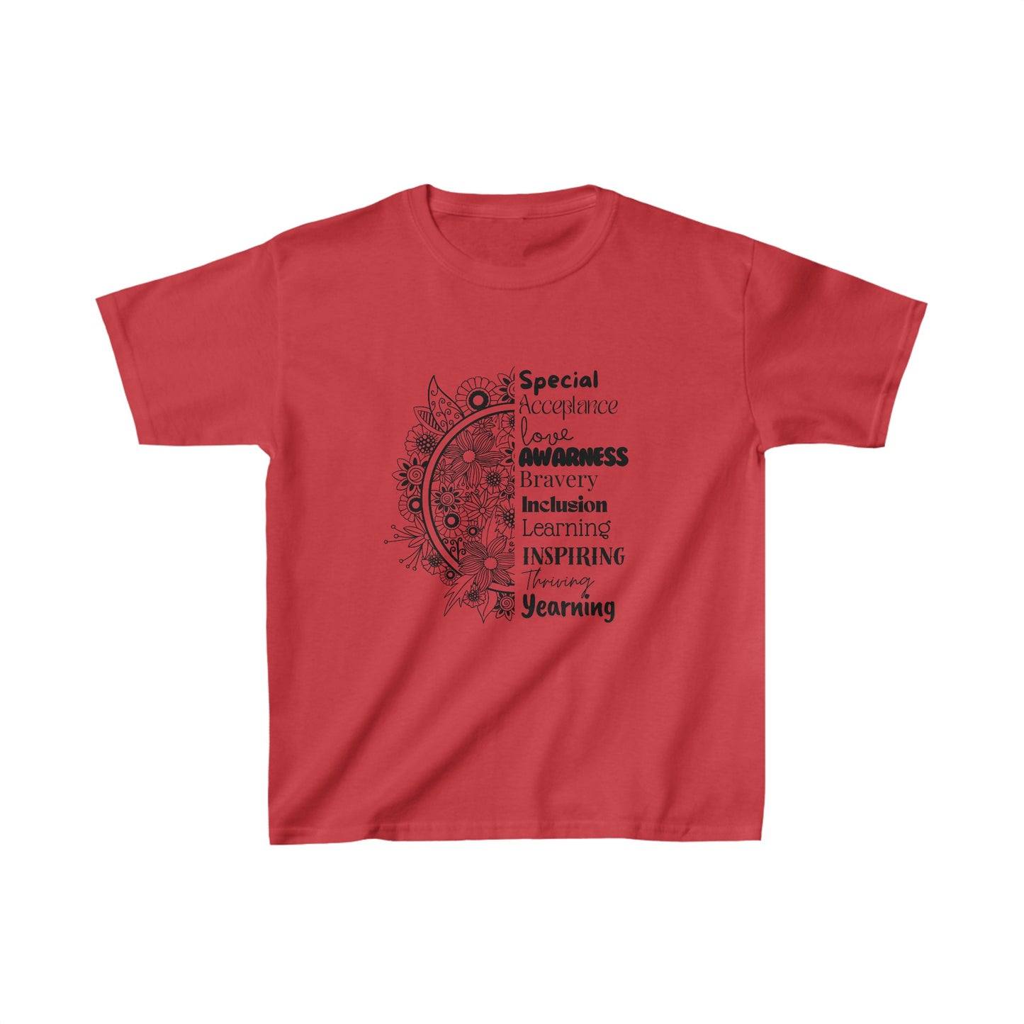 Kids Tee: SalAbility Triumph Shirt for Bravery and Inclusion