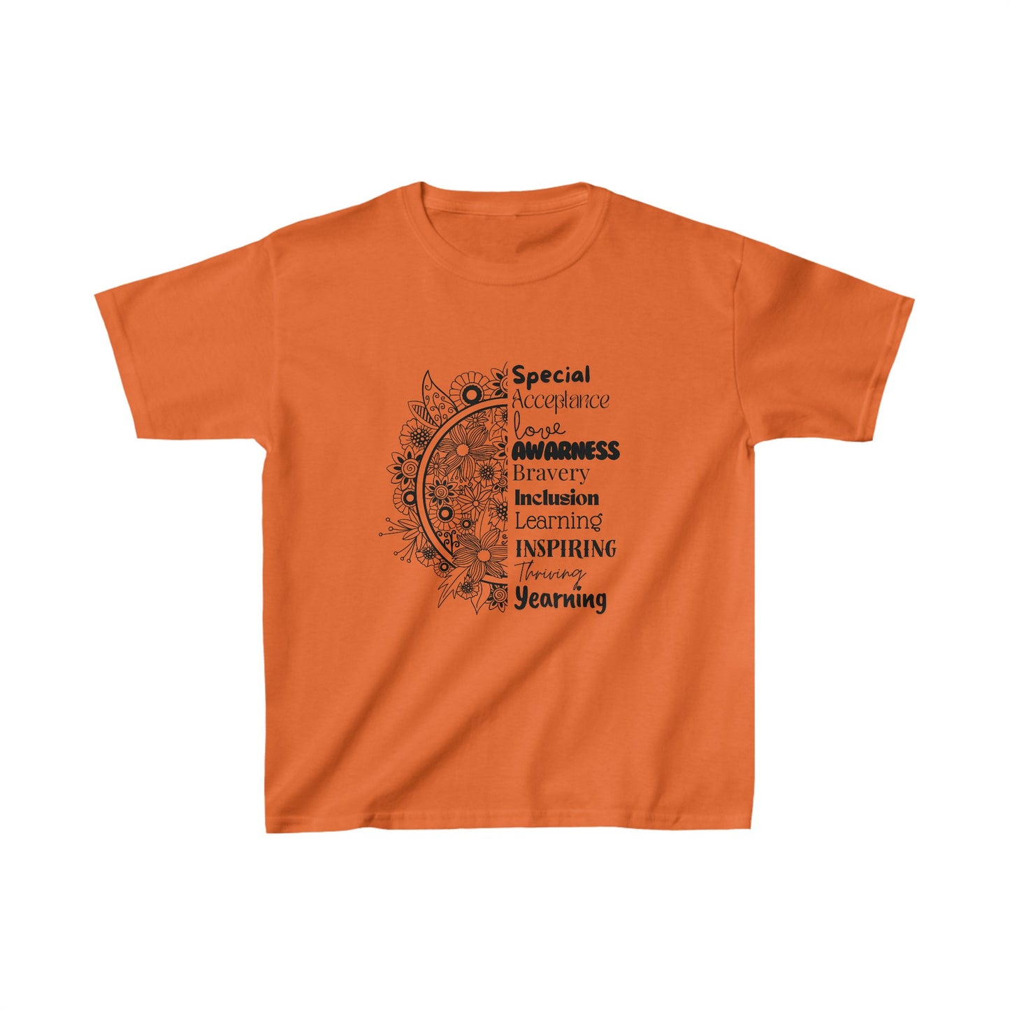 Kids Tee: SalAbility Triumph Shirt for Bravery and Inclusion