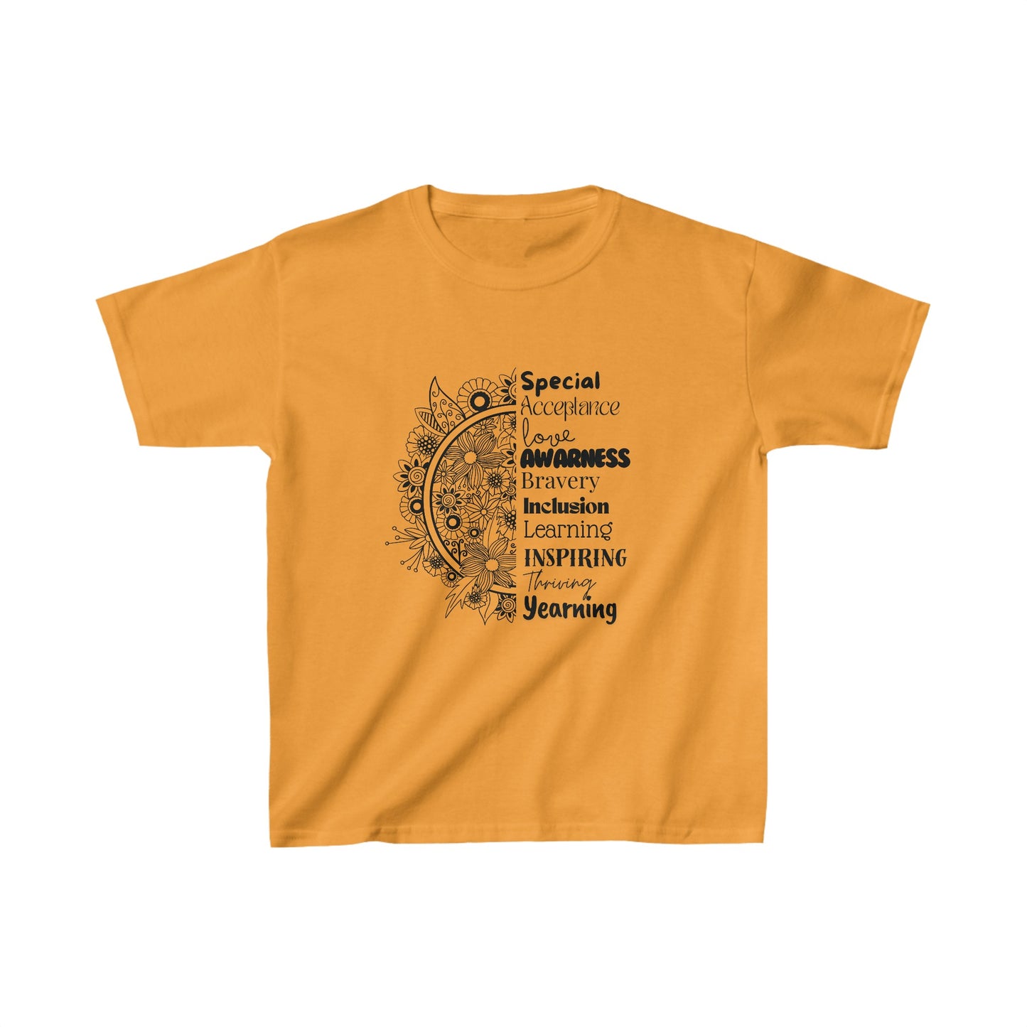 Kids Tee: SalAbility Triumph Shirt for Bravery and Inclusion