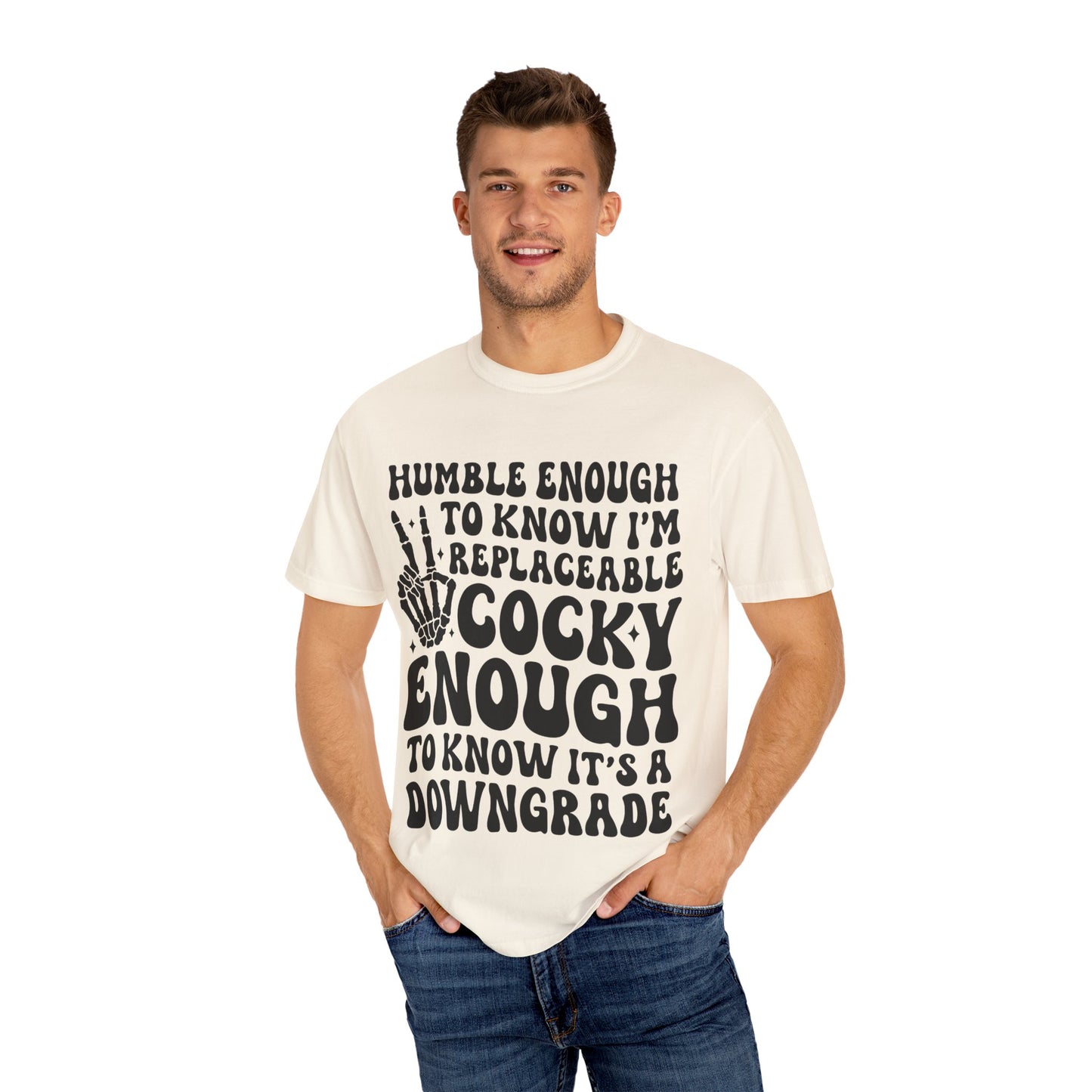 Funny Humble Cocky Skeleton Tee