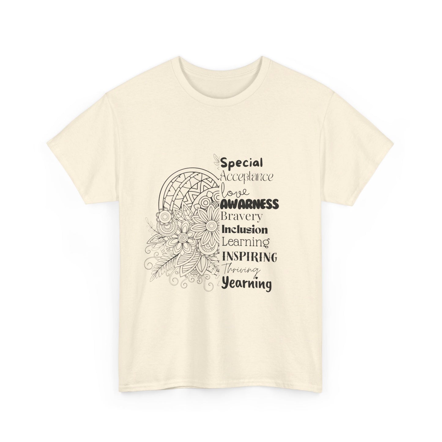 SalAbility Inspiration Adult Shirt: Bravery and Love