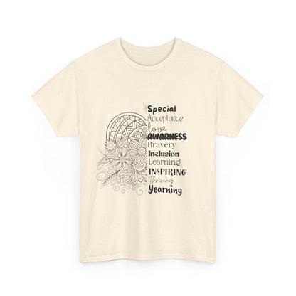 SalAbility Inspiration Adult Shirt: Bravery and Love