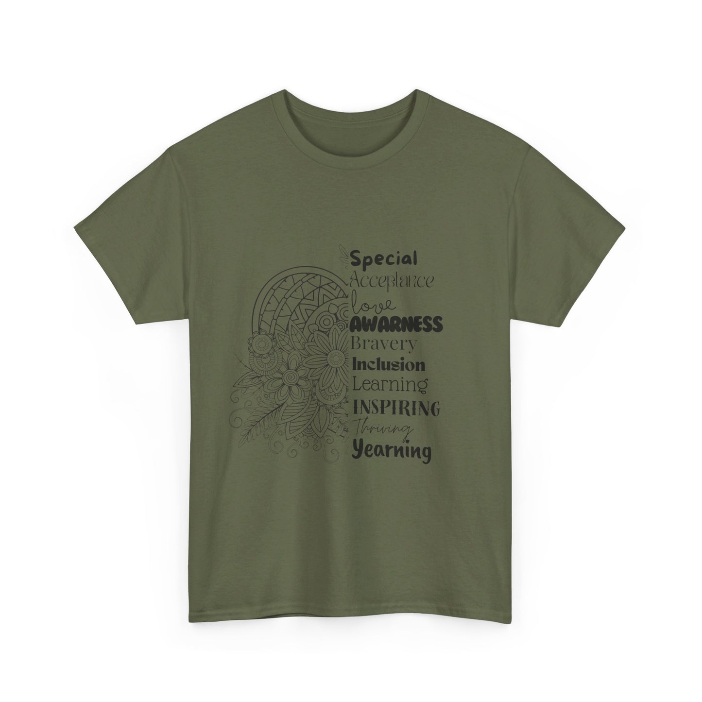 SalAbility Inspiration Adult Shirt: Bravery and Love