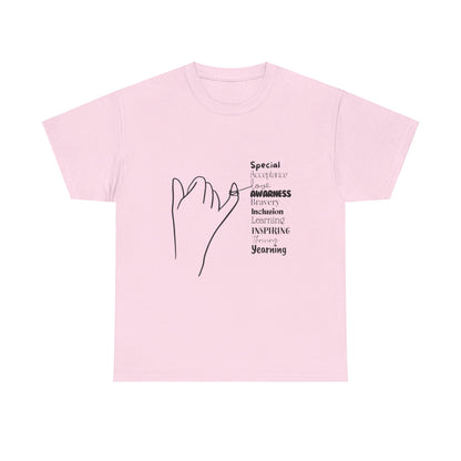 SalAbility Brave Adult Shirt: Acceptance and Love