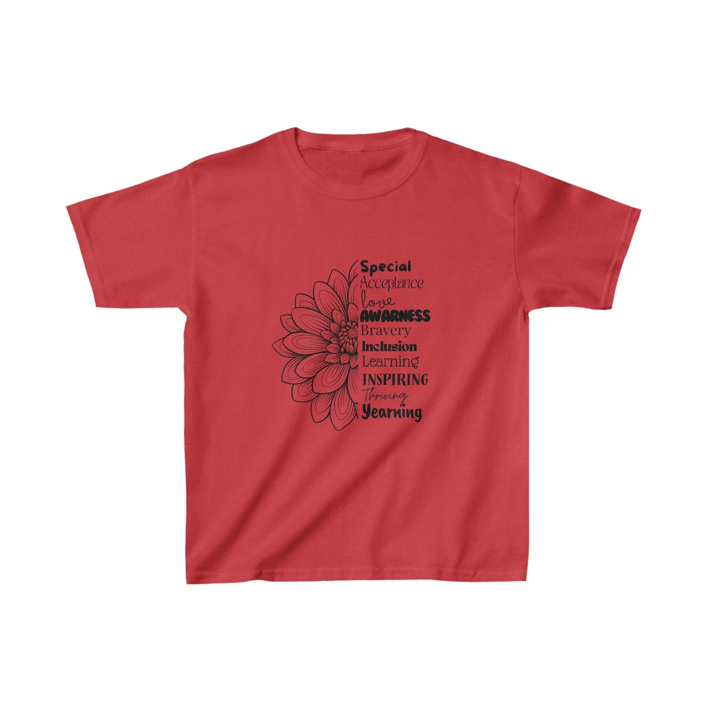 Kids Tee - SalAbility Determination Shirt for Awareness and Learning