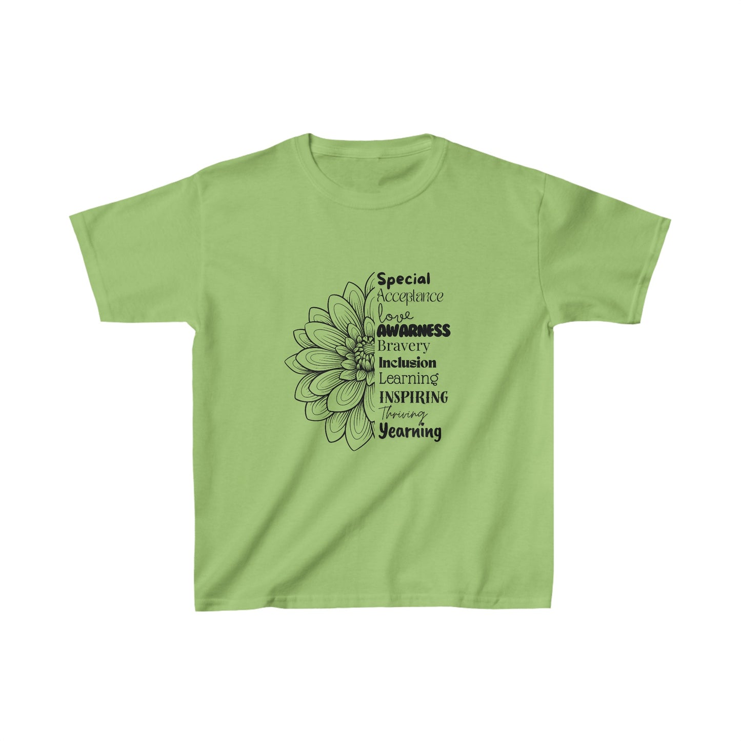 Kids Tee - SalAbility Determination Shirt for Awareness and Learning