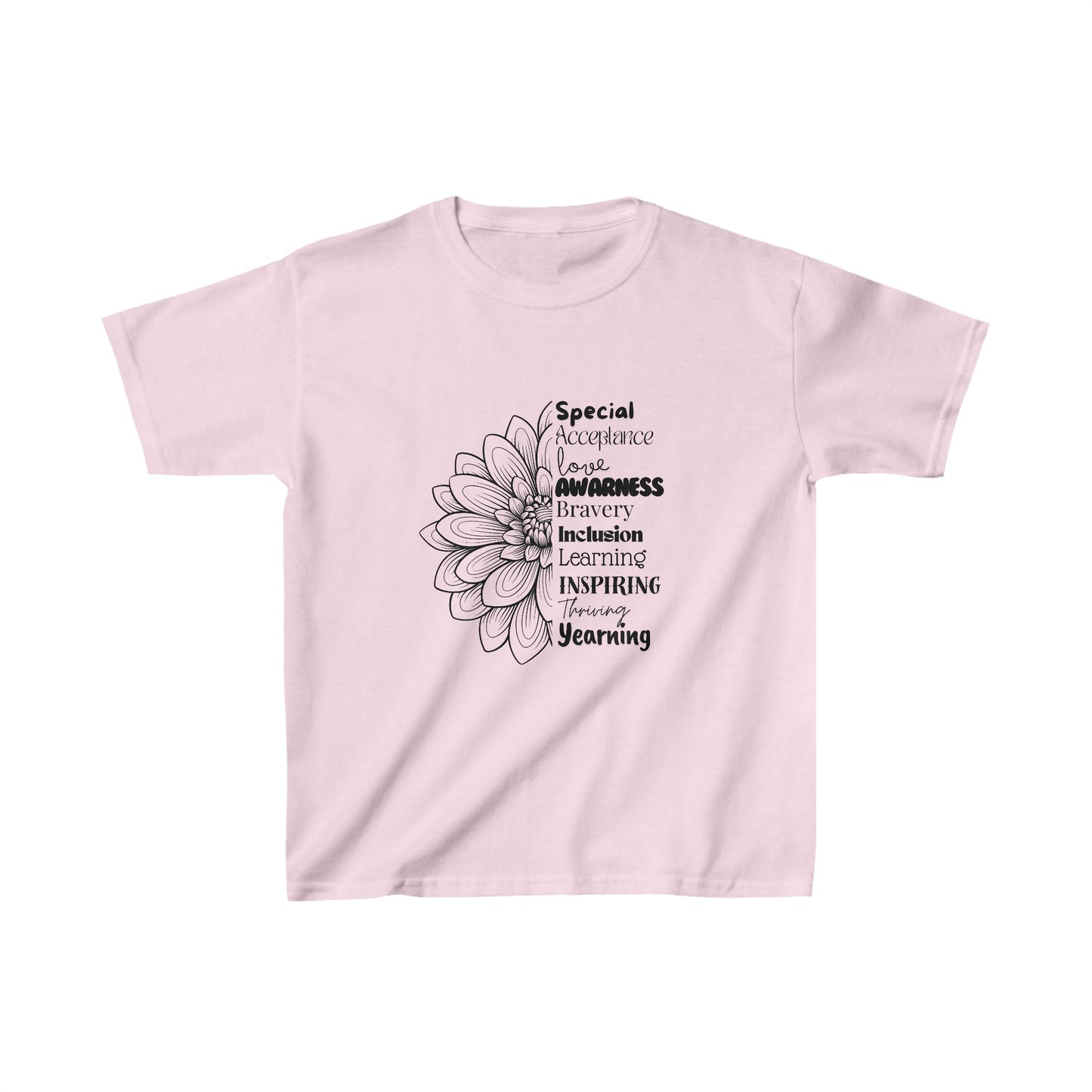 Kids Tee - SalAbility Determination Shirt for Awareness and Learning