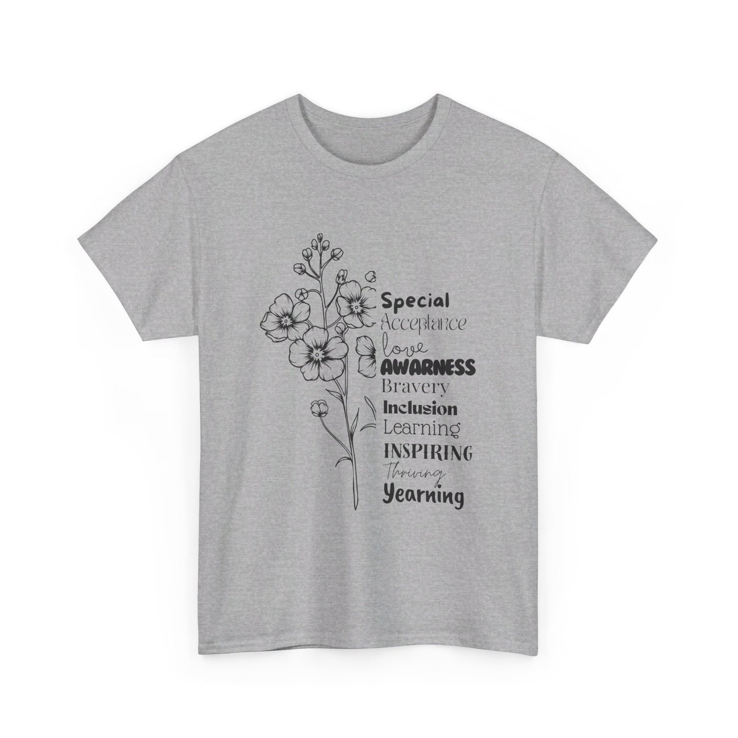 SalAbility Courageous Adult Tee: Bravery and Inclusion