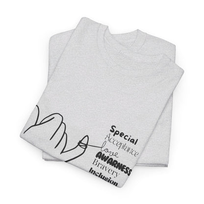 SalAbility Brave Adult Shirt: Acceptance and Love