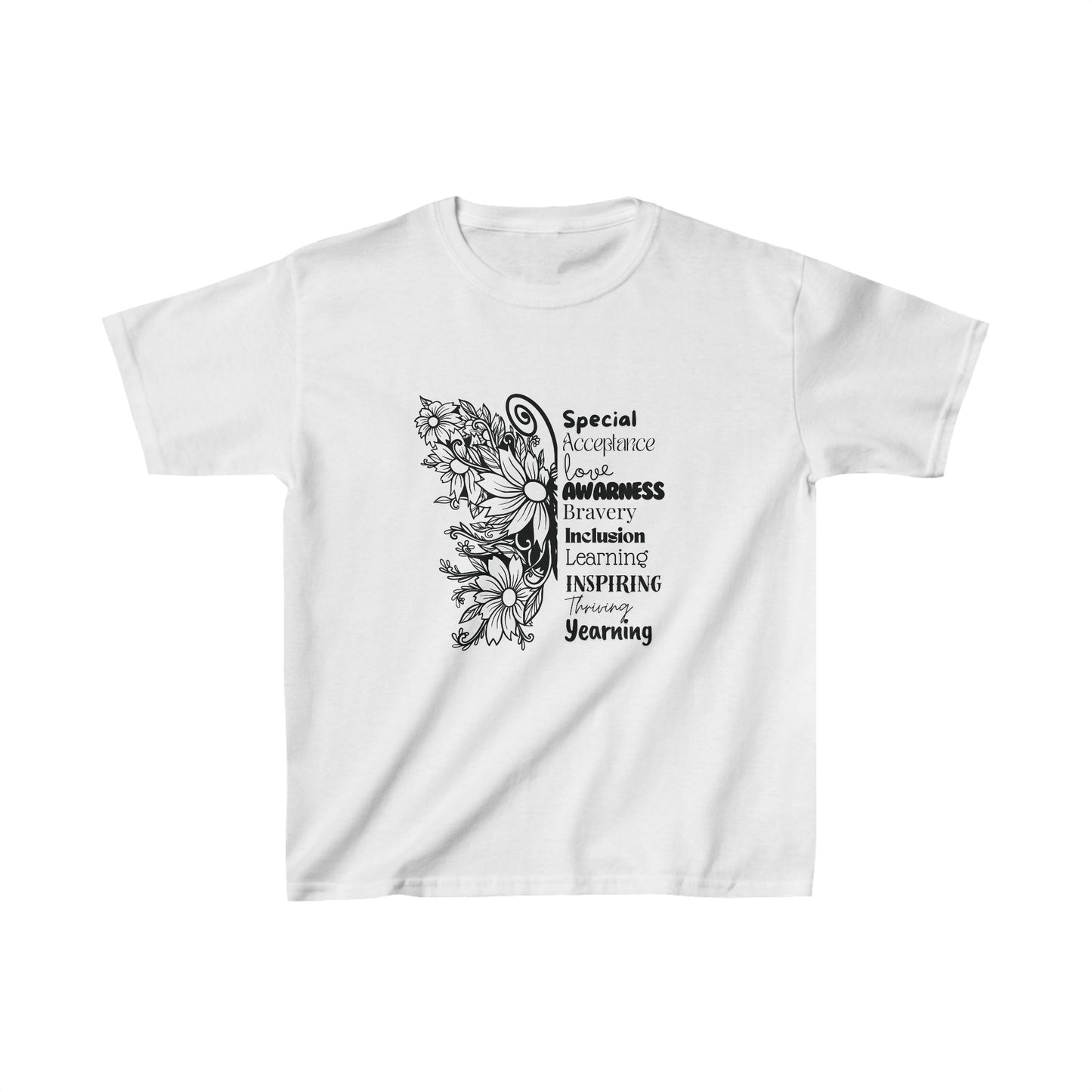 Kids Tee- SalAbility Empowerment Tee for Acceptance