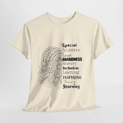 SalAbility Inspiration Adult Shirt: Bravery and Love