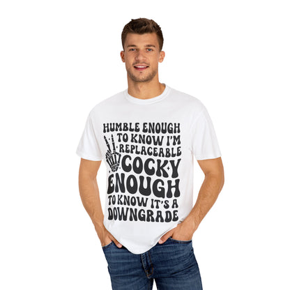 Funny Humble Cocky Skeleton Tee