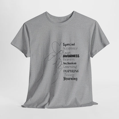 SalAbility Spirit Adult Shirt: Awareness and Inclusion