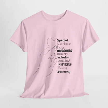 SalAbility Spirit Adult Shirt: Awareness and Inclusion