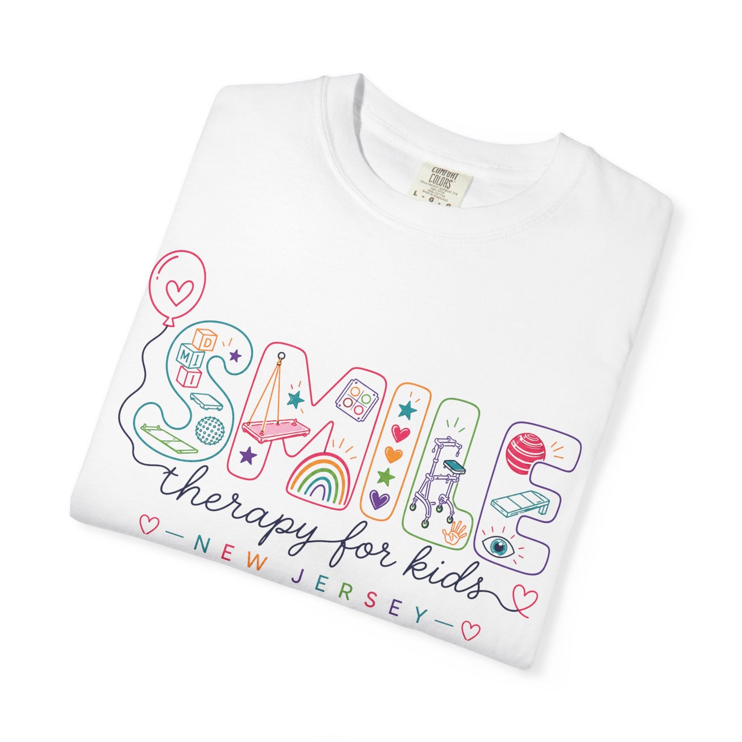 Smile Therapy for Kids New Jersey – Support & Awareness Tee