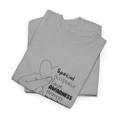 SalAbility Spirit Adult Shirt: Awareness and Inclusion