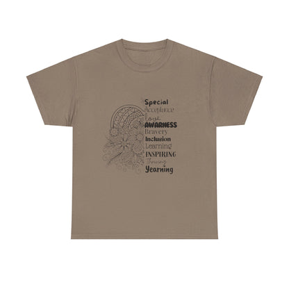 SalAbility Inspiration Adult Shirt: Bravery and Love