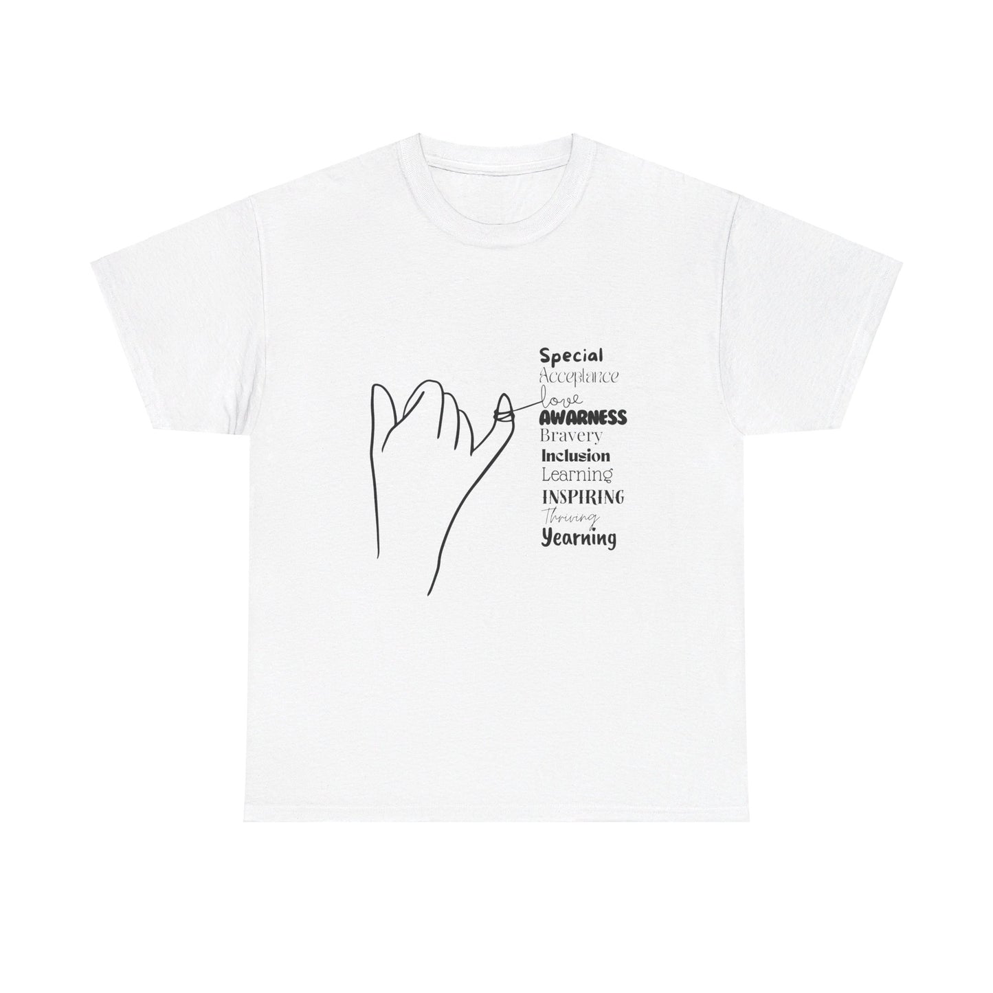 SalAbility Brave Adult Shirt: Acceptance and Love