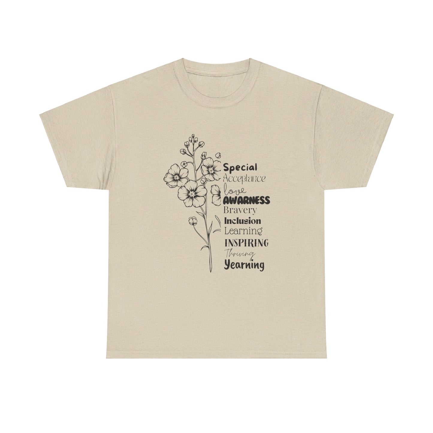 SalAbility Courageous Adult Tee: Bravery and Inclusion