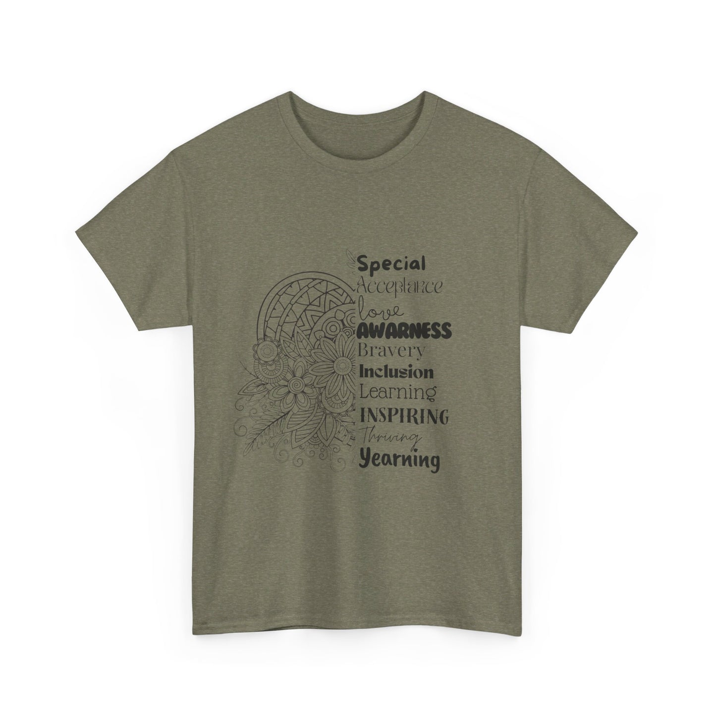 SalAbility Inspiration Adult Shirt: Bravery and Love