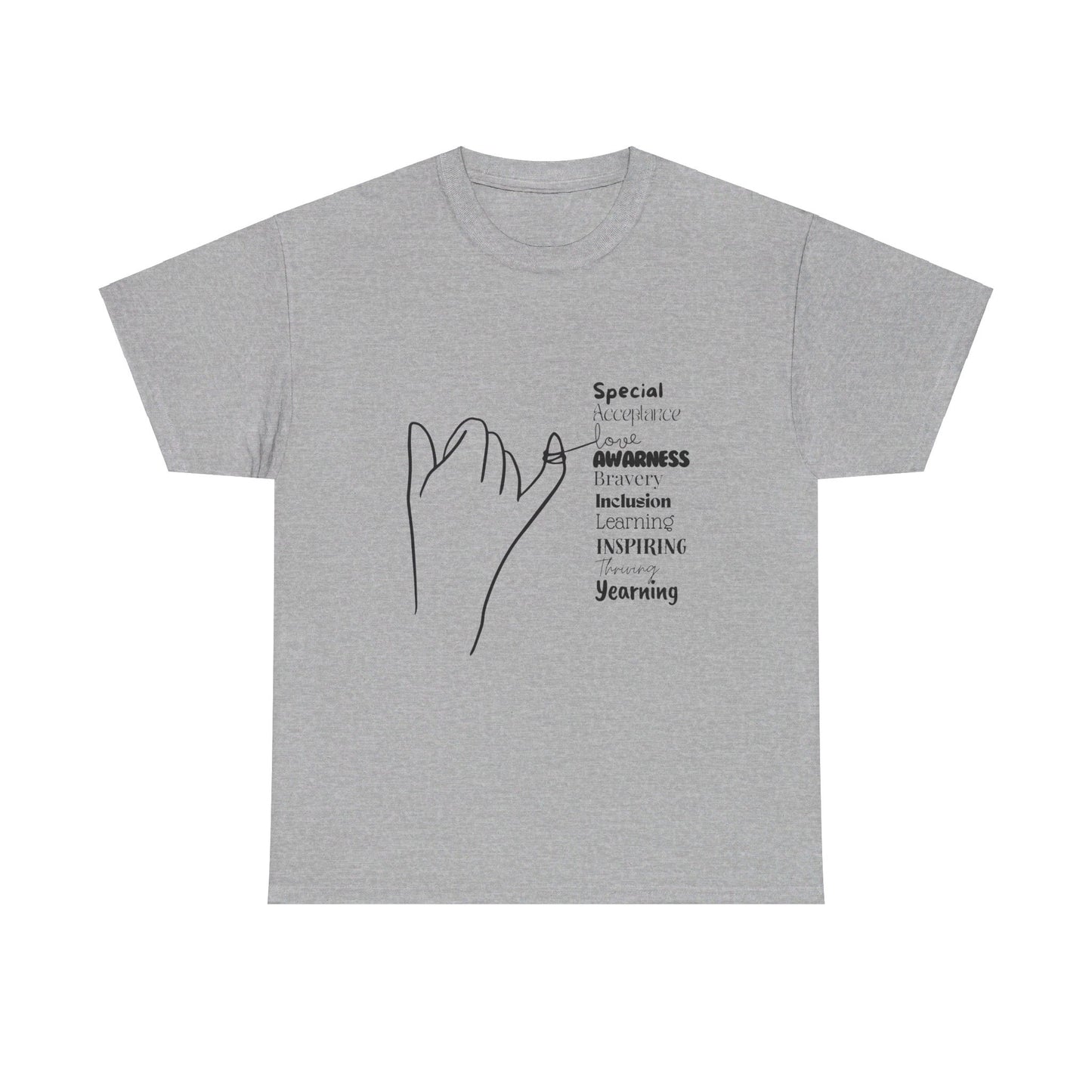 SalAbility Brave Adult Shirt: Acceptance and Love